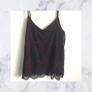 Black Lace Top